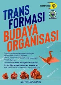 Transformasi Budaya Organisasi