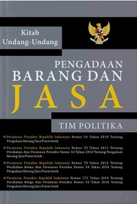 Image of Kitab Undang-undang Pengadaan Barang dan Jasa