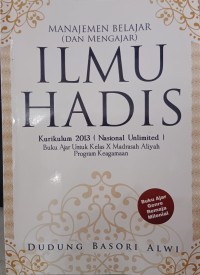 Image of Manajemen Belajar (Dan Mengajar) Ilmu Hadis