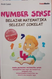 Image of Number Sense : Belajar Matematika Selezat Cokelat