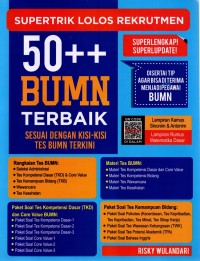 Image of Supertrik Lolos Rekrutmen 50++ Terbaik: Sesuai dengan Kisi-kisi Tes BUMN Terkini